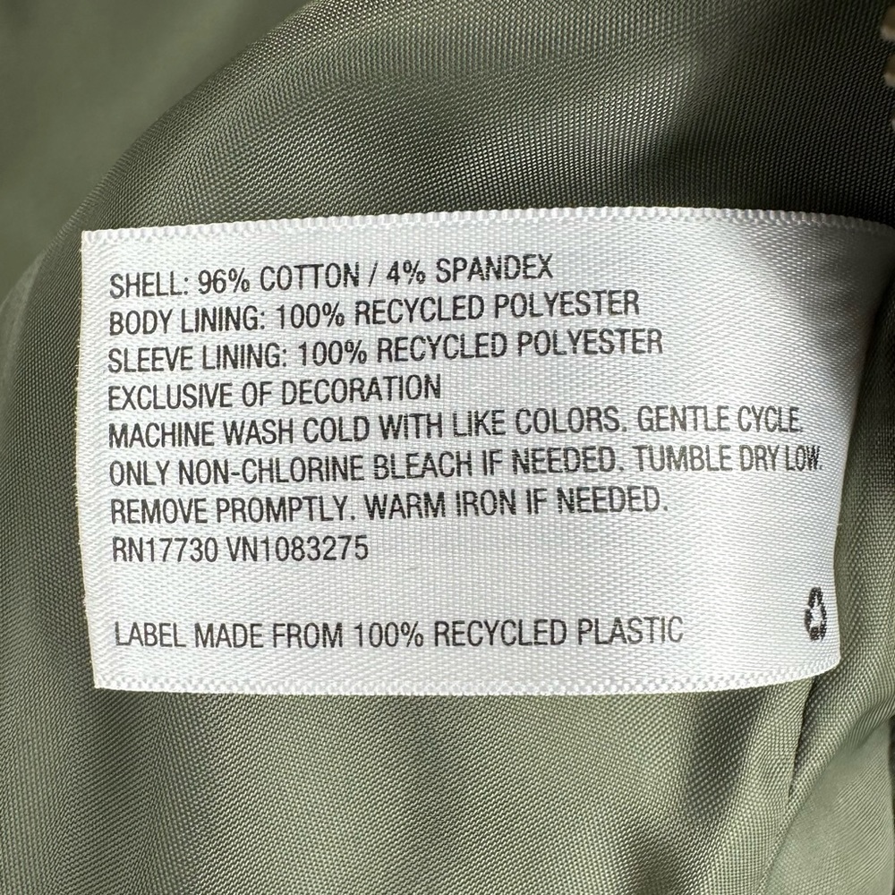 Universal Thread Army Green Cargo Utility Jacket XS - Picture 8 of 14